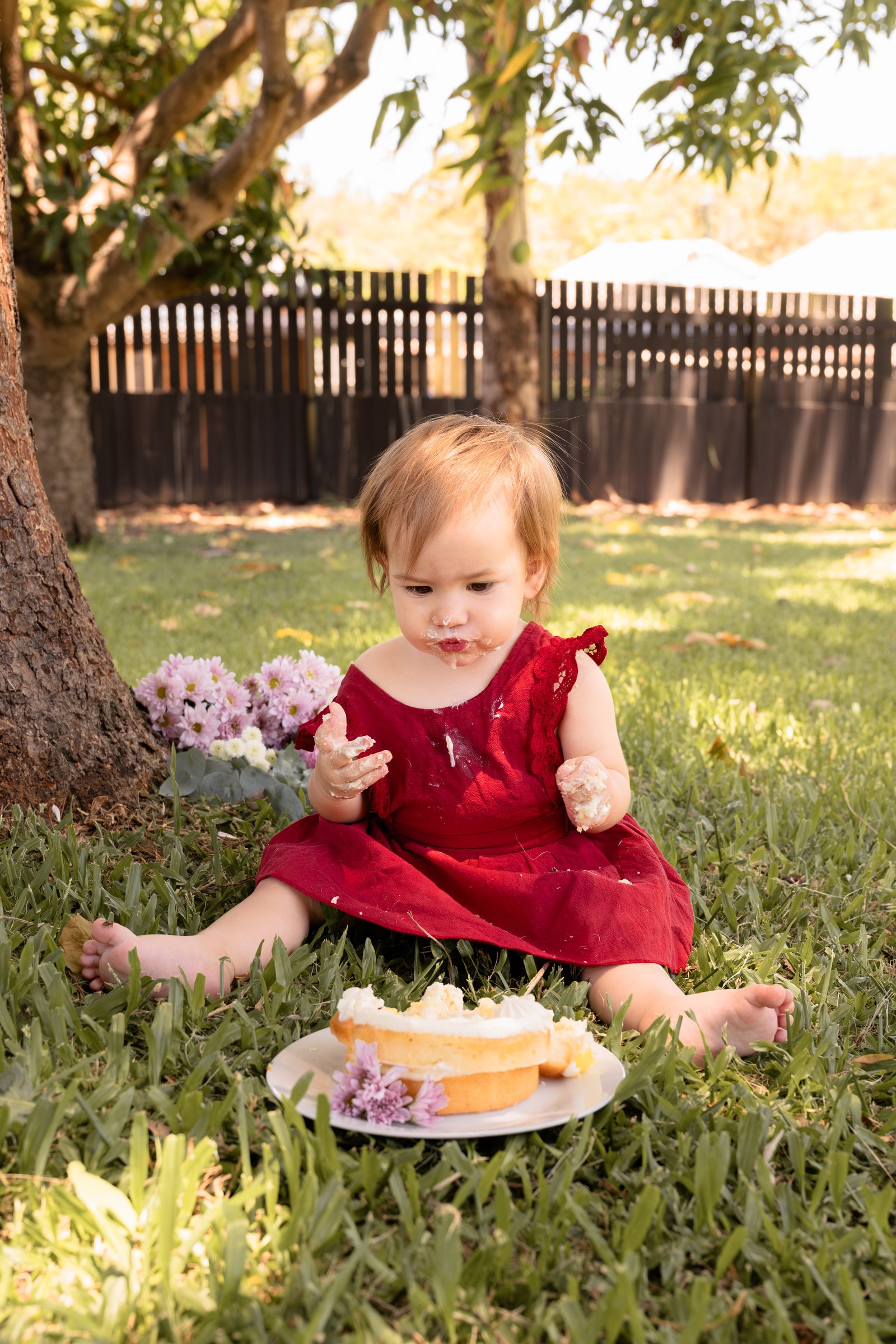 What to Expect at a Smash Cake Session
